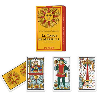 Dal Negro Dal Tarot Le Tarot de Marseille – 78 kaarten – 042410 meerkleurig Dal Negro Dal Tarot Le Tarot de Marseille – 78 kaarten – 042410 meerkleurig
