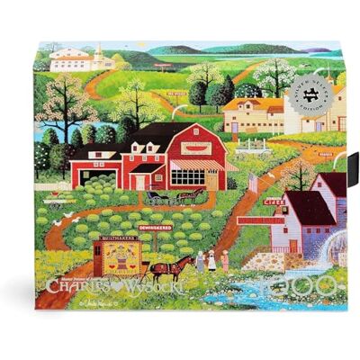 Buffalo Games Silver Select Charles Wysocki Burma Road Puzzel van 1000 stukjes voor volwassenen Stimulerende puzzel perfect voor spelavonden Afgewerkte puzzelgrootte: 68 x 50 cm Buffalo Games Silver Select Charles Wysocki Burma Road Puzzel van 1000 stukjes voor volwassenen Stimulerende puzzel perfect voor spelavonden Afgewerkte puzzelgrootte: 68 x 50 cm