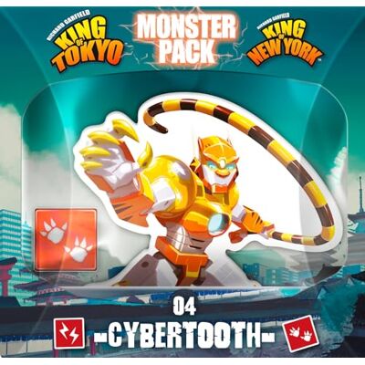IELLO IEL51637 King of Tokio: Board Game, meerkleurig IELLO IEL51637 King of Tokio: Board Game, meerkleurig