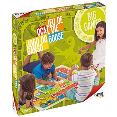 Cayro Gans + 5 jaar Reusachtig model Dienblad 100 x 100 cm Bordspellen voor Kinderen en Volwassenen Ideaal om buiten te spelen 2 tot 4 spelers Cayro Gans + 5 jaar Reusachtig model Dienblad 100 x 100 cm Bordspellen voor Kinderen en Volwassenen Ideaal om buiten te spelen 2 tot 4 spelers