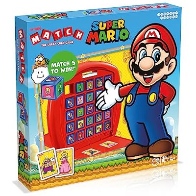 Winning Moves Top Trumps Match Super Mario puzzelspel, zet 5 identieke personages om te winnen, het perfecte spel voor kinderen vanaf 4 jaar Winning Moves Top Trumps Match Super Mario puzzelspel, zet 5 identieke personages om te winnen, het perfecte spel voor kinderen vanaf 4 jaar