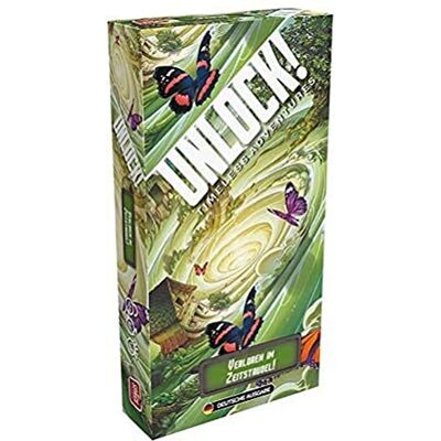 Space Cowboys Asmodee Unlock! – Verloren in de tijdstrudel familiespel raadselspel 1-6 spelers vanaf 10+ jaar 60+ minuten Duits Space Cowboys Asmodee Unlock! – Verloren in de tijdstrudel familiespel raadselspel 1-6 spelers vanaf 10+ jaar 60+ minuten Duits
