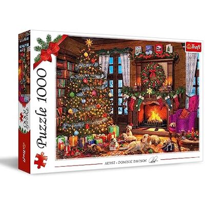 Trefl Kerstmis komt eraan Puzzel met 1000 elementen Kerst magie, klassieke puzzels voor volwassenen en kinderen vanaf 12 jaar Trefl Kerstmis komt eraan Puzzel met 1000 elementen Kerst magie, klassieke puzzels voor volwassenen en kinderen vanaf 12 jaar