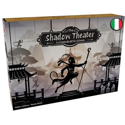 Asmodee The Shadow Theater, gezelschapsspel voor twee spelers, 10 jaar, editie in het Italiaans Asmodee The Shadow Theater, gezelschapsspel voor twee spelers, 10 jaar, editie in het Italiaans