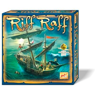 Zoch Riff Raff (spel): op de aanbevelingslijst voor spel van het jaar 2013 Zoch Riff Raff (spel): op de aanbevelingslijst voor spel van het jaar 2013