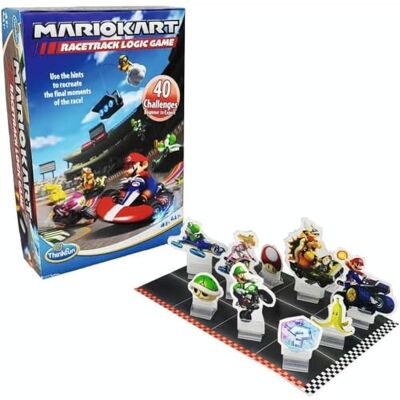 ThinkFun Mario Kart Race Logic Game logica spel 8+ jaar ThinkFun Mario Kart Race Logic Game logica spel 8+ jaar