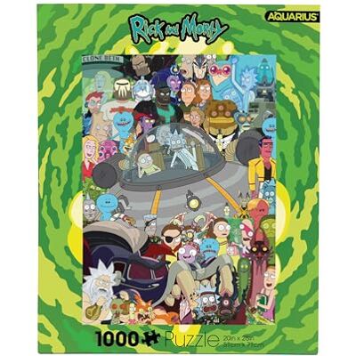 AQUARIUS Rick and Morty Puzzel (puzzel van 1000 stukjes) niet-reflecterend nauwkeurige pasvorm vrijwel geen stof officieel gelicentieerd Rick and Morty product en verzamelobjecten 50,8 AQUARIUS Rick and Morty Puzzel (puzzel van 1000 stukjes) niet-reflecterend nauwkeurige pasvorm vrijwel geen stof officieel gelicentieerd Rick and Morty product en verzamelobjecten 50,8