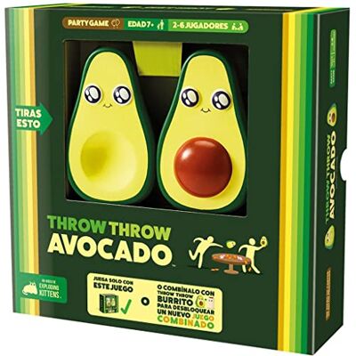 Asmodee 0 Throw Avocado kaartspel in het Spaans, EKITTA01ES Spaanse versie Asmodee 0 Throw Avocado kaartspel in het Spaans, EKITTA01ES Spaanse versie
