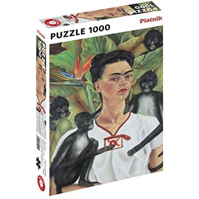 Piatnik Frida Kahlo vrijstaand, 1000 stuks Piatnik Frida Kahlo vrijstaand, 1000 stuks