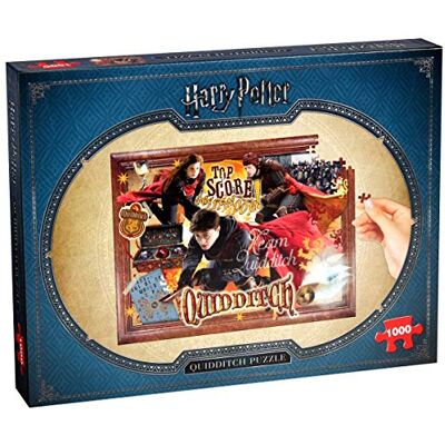Winning Moves Harry Potter Quidditch Puzzel, 1000 stukjes, Franse versie Winning Moves Harry Potter Quidditch Puzzel, 1000 stukjes, Franse versie