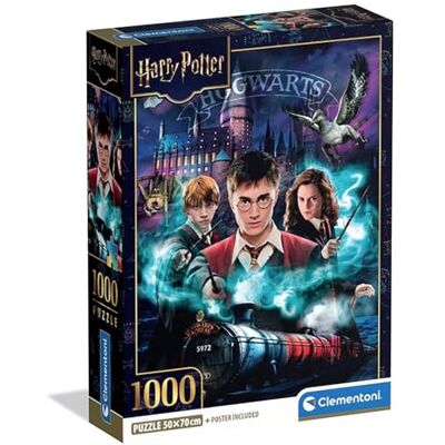 Clementoni CLE puzzle 1000 Compact HarryPotter 37047 Clementoni CLE puzzle 1000 Compact HarryPotter 37047