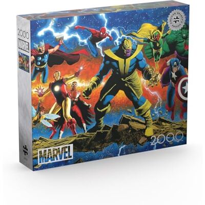 Buffalo Games Silver Select Marvel Thanos Legacy #1 puzzel met 2000 stukjes voor volwassenen, perfect voor spelavonden Buffalo Games Silver Select Marvel Thanos Legacy #1 puzzel met 2000 stukjes voor volwassenen, perfect voor spelavonden