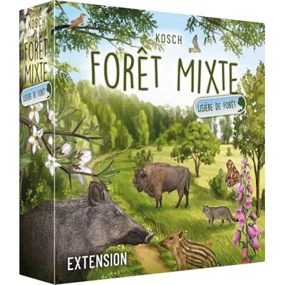 Asmodee Lookout Games Gemengd Bos Uitbreiding: Bosrand Bordspel Familiekaartspel 10+ 2 tot 5 spelers 36 nieuwe kaarten NL Asmodee Lookout Games Gemengd Bos Uitbreiding: Bosrand Bordspel Familiekaartspel 10+ 2 tot 5 spelers 36 nieuwe kaarten NL