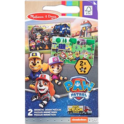 Melissa & Doug PAW Patrol 2 magnetische puzzels, Paw Patrol, activiteitenboek, knutselen voor meisjes en jongens, cadeau voor kinderen van 3, 4, 5, 6, 7 jaar, voor thuis of op reis Melissa & Doug PAW Patrol 2 magnetische puzzels, Paw Patrol, activiteitenboek, knutselen voor meisjes en jongens, cadeau voor kinderen van 3, 4, 5, 6, 7 jaar, voor thuis of op reis