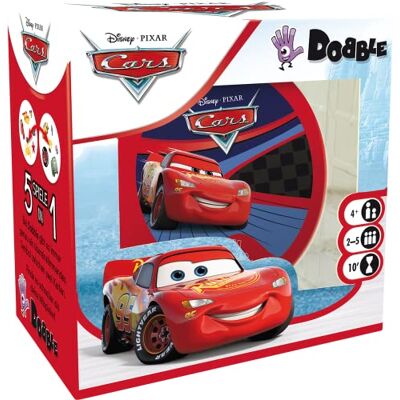Asmodee Zygomatic Dobble Cars (editie 2022) Kinderspel 2-5 spelers Vanaf 4 jaar 10 minuten Duits Asmodee Zygomatic Dobble Cars (editie 2022) Kinderspel 2-5 spelers Vanaf 4 jaar 10 minuten Duits