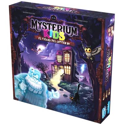 Libellud Mysterium Kids: de schat van kapitein BU Coöperatief mysterie gezelschapsspel voor gezinnen en kinderen vanaf 6 jaar van 2 tot 6 spelers 20 minuten per partij Spaans Libellud Mysterium Kids: de schat van kapitein BU Coöperatief mysterie gezelschapsspel voor gezinnen en kinderen vanaf 6 jaar van 2 tot 6 spelers 20 minuten per partij Spaans