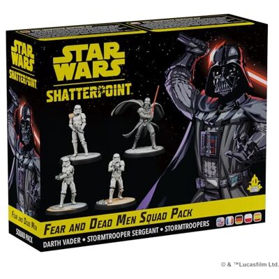 Asmodee Star Wars: Shatterpoint Fear and Dead Men Squad ATOM EN 14+ 2 SPELERS 60-120 MINUTEN STRATEGIESPEL Asmodee Star Wars: Shatterpoint Fear and Dead Men Squad ATOM EN 14+ 2 SPELERS 60-120 MINUTEN STRATEGIESPEL