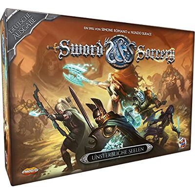 Asmodee Ares Games Sword & Sorcery basisspel, expertspel, Dungeon Crawler, 1-5 spelers, vanaf 13 jaar, 30 minuten, Duits Asmodee Ares Games Sword & Sorcery basisspel, expertspel, Dungeon Crawler, 1-5 spelers, vanaf 13 jaar, 30 minuten, Duits