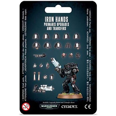 Games Workshop Warhammer 40k Iron Hands Primaris Upgrades & Transfers Games Workshop Warhammer 40k Iron Hands Primaris Upgrades & Transfers