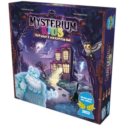 Asmodee Mysterium Kids: Der Schatz von Kapitän Buh Duitse versie Asmodee Mysterium Kids: Der Schatz von Kapitän Buh Duitse versie