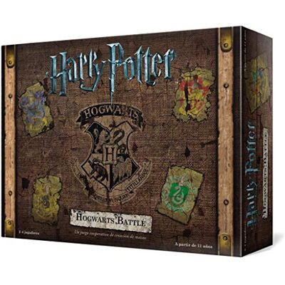 Asmodee USAopoly Harry Potter Hogwarts Battle Spaans, voor maximaal 4 spelers Asmodee USAopoly Harry Potter Hogwarts Battle Spaans, voor maximaal 4 spelers