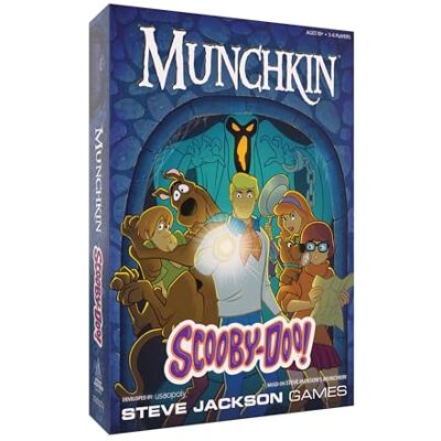 USAopoly MUNCHKIN Scooby-Doo Card Game Gebaseerd op de Steve Jackson Munchkin-serie Kenmerken Scooby-Doo en Mystery Inc. Characters Officieel gelicentieerd kaartspel Tabletop & Board Games voor fans USAopoly MUNCHKIN Scooby-Doo Card Game Gebaseerd op de Steve Jackson Munchkin-serie Kenmerken Scooby-Doo en Mystery Inc. Characters Officieel gelicentieerd kaartspel Tabletop & Board Games voor fans