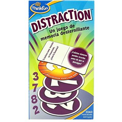 ThinkFun Think Fun Distraction capaciteitsspel, meerkleurig (Ravensburger 76323) ThinkFun Think Fun Distraction capaciteitsspel, meerkleurig (Ravensburger 76323)