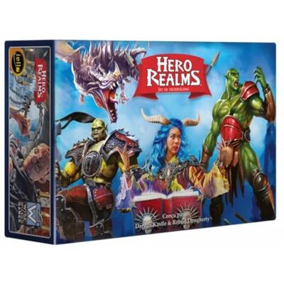 IELLO Hero Realms Deckbuilding Fantasy spel 20 minuten 2-4 spelers vanaf 12 jaar Franse versie IELLO Hero Realms Deckbuilding Fantasy spel 20 minuten 2-4 spelers vanaf 12 jaar Franse versie