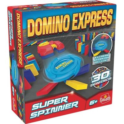 Goliath Domino Express – Super Spinner – bouwspel – vanaf 6 jaar – Domino-races – word de koning van de waterval – om alleen, met familie of vrienden te spelen – 1 speler en meer Goliath Domino Express – Super Spinner – bouwspel – vanaf 6 jaar – Domino-races – word de koning van de waterval – om alleen, met familie of vrienden te spelen – 1 speler en meer