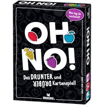 moses Oh nee!: Het drunter en grappig kaartspel moses Oh nee!: Het drunter en grappig kaartspel