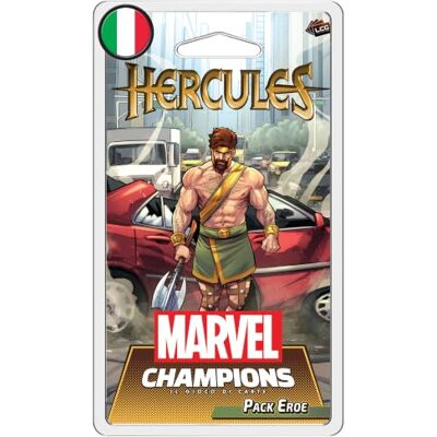 Asmodee Marvel Champions Het kaartspel: Hercules, heldenpakket, uitbreiding tafelspel, 12+ jaar, 1-4 spelers, editie in het Italiaans Asmodee Marvel Champions Het kaartspel: Hercules, heldenpakket, uitbreiding tafelspel, 12+ jaar, 1-4 spelers, editie in het Italiaans