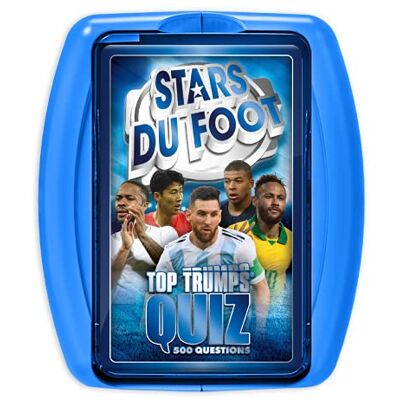 Winning Moves QUIZ STAR DU FOOT 500 vragen Reisformaat Bordspel Kaartspellen Franse versie Winning Moves QUIZ STAR DU FOOT 500 vragen Reisformaat Bordspel Kaartspellen Franse versie
