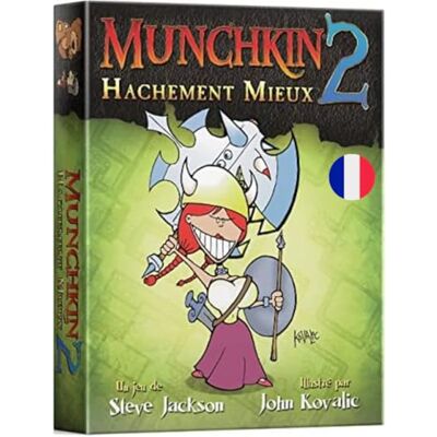 Asmodee Edge Entertainment Munchkin 2 Uitbreiding: betere hashing gezelschapsspel kaartspel vanaf 10 jaar 3-6 spelers 60 tot 90 minuten Asmodee Edge Entertainment Munchkin 2 Uitbreiding: betere hashing gezelschapsspel kaartspel vanaf 10 jaar 3-6 spelers 60 tot 90 minuten