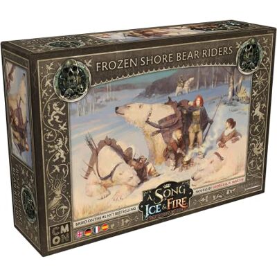 CMON , A Song of Ice & Fire – Extension Ours Cavalier de la Côte Glacée – 2 joueurs – À partir de 14 ans et plus – 45 minutes – Allemand – Multilingue CMON , A Song of Ice & Fire – Extension Ours Cavalier de la Côte Glacée – 2 joueurs – À partir de 14 ans et plus – 45 minutes – Allemand – Multilingue