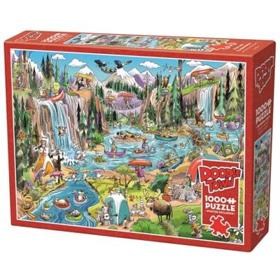 Cobble Hill PUZZLES Verrückter Wasserfall 1000 Teile: CE-zertifiziert Cobble Hill PUZZLES Verrückter Wasserfall 1000 Teile: CE-zertifiziert