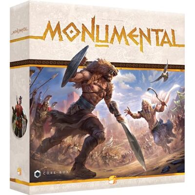 Asmodee Funforge Monumental – bordspellen – beschavingsspellen – strategiespellen vanaf 10 jaar – 1 tot 4 spelers – Franse versie Asmodee Funforge Monumental – bordspellen – beschavingsspellen – strategiespellen vanaf 10 jaar – 1 tot 4 spelers – Franse versie