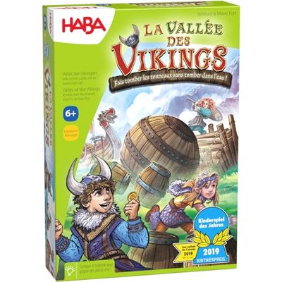 HABA De Vikingvallei Bordspel voor kinderen en familie Tactisch en strategisch behendigheidsspel Prijs van het jaar Groot speelbord 6 jaar + 304698, goud, goud HABA De Vikingvallei Bordspel voor kinderen en familie Tactisch en strategisch behendigheidsspel Prijs van het jaar Groot speelbord 6 jaar + 304698, goud, goud