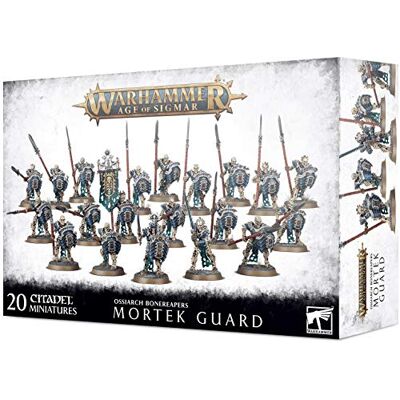 Games Workshop Warhammer Age of Sigmar: Ossiarch Bonereapers Mortek Guard, zwart Games Workshop Warhammer Age of Sigmar: Ossiarch Bonereapers Mortek Guard, zwart