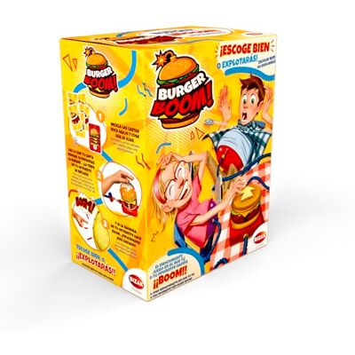 Bizak Burger Boom, grappig spel voor het hele gezin (35001935) Bizak Burger Boom, grappig spel voor het hele gezin (35001935)