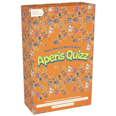 Topi Games TOPI112901 Apéris Quizz speciaal aperitief spel - Topi Games TOPI112901 Apéris Quizz speciaal aperitief spel -