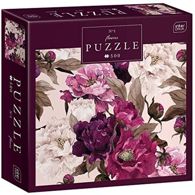 Interdruk Bloemen nr. 1-500 stukjes Jigsaw puzzel voor volwassenen Interdruk Bloemen nr. 1-500 stukjes Jigsaw puzzel voor volwassenen
