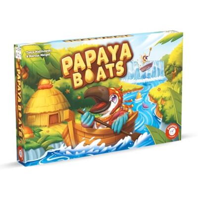 Piatnik Papaya Boats: bloemen om de beste papaja's Piatnik Papaya Boats: bloemen om de beste papaja's