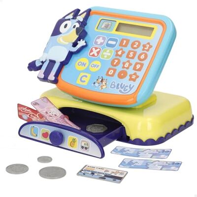 COLORBABY Bluey 39144 speelgoedkassa, inclusief accessoires, tickets, munten en speelgoedkaarten, rollenspellen, didactisch speelgoed, leren en plezier + 3 jaar COLORBABY Bluey 39144 speelgoedkassa, inclusief accessoires, tickets, munten en speelgoedkaarten, rollenspellen, didactisch speelgoed, leren en plezier + 3 jaar
