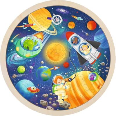 Goki Inlegpuzzel Weltall Goki Inlegpuzzel Weltall
