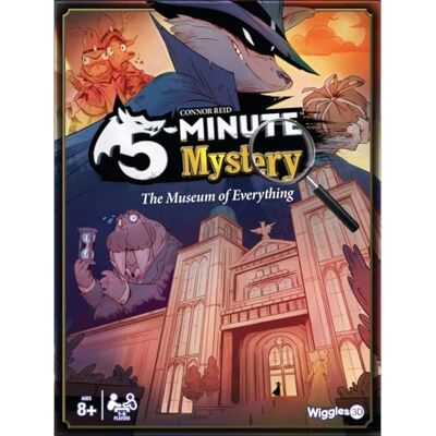 Asmodee 3D Wiggles 5 minuten mysterie, kaartspel, vanaf 8 jaar, 2-5 spelers, 5 minuten speeltijd Asmodee 3D Wiggles 5 minuten mysterie, kaartspel, vanaf 8 jaar, 2-5 spelers, 5 minuten speeltijd