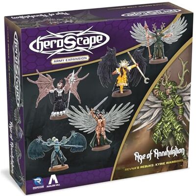 Renegade Game Studios Heroscape: Revna's Rebuke: Kyrie Warriors Army Expansion, Strategisch Figuurspel, 2 spelers, Leeftijd 14+ Renegade Game Studios Heroscape: Revna's Rebuke: Kyrie Warriors Army Expansion, Strategisch Figuurspel, 2 spelers, Leeftijd 14+