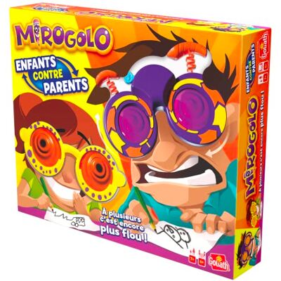 Goliath MIROGOLO Kinderen tegen ouders – gezelschapsspel voor kinderen vanaf 7 jaar – grappig tekenspel met familie – reflecteren, tekenen met humor – 4 tot 18 spelers – speelduur 20 minuten Goliath MIROGOLO Kinderen tegen ouders – gezelschapsspel voor kinderen vanaf 7 jaar – grappig tekenspel met familie – reflecteren, tekenen met humor – 4 tot 18 spelers – speelduur 20 minuten