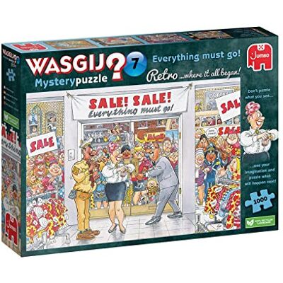Jumbo Wasgij Mystery 7 Everything must go! 1000 stukjes Jumbo Wasgij Mystery 7 Everything must go! 1000 stukjes