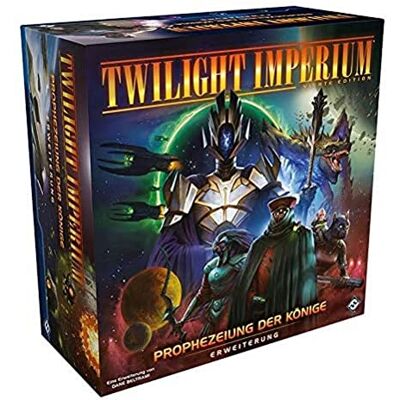 Fantasy Flight Games FFGD0177 Prophecy of The Kings: Twilight Imperium 4th Ed., Leeftijd 14+ (Extension, DE Edition) Fantasy Flight Games FFGD0177 Prophecy of The Kings: Twilight Imperium 4th Ed., Leeftijd 14+ (Extension, DE Edition)