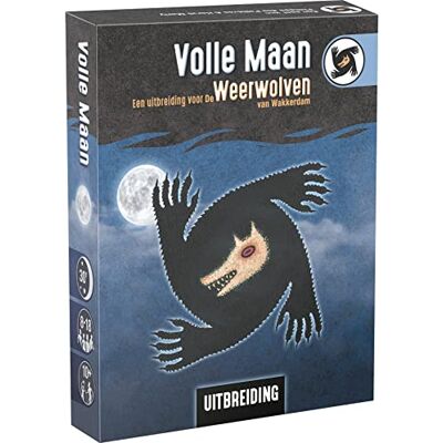 Asmodee De weerwolven van Wakkerdam – Volle maan – kaartspel – bevat 40 nieuwe kaarten om nog spannender te maken – 10+ – 1-28 spelers – FR Asmodee De weerwolven van Wakkerdam – Volle maan – kaartspel – bevat 40 nieuwe kaarten om nog spannender te maken – 10+ – 1-28 spelers – FR
